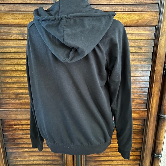 🌺Reflex Women’s Colorful Full Zip Athleisure Hooded Jacket Side Pockets Sz SM - Picture 2 of 5